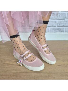 ❤️Converse Chuck Dainty Mary Jane Mesh Sz 9.5 Women's Shoes Sneaker Pink A17482F